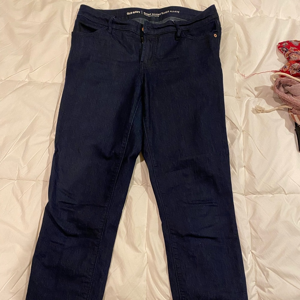 Old Navy Super Skinny Mid Rise jeans
